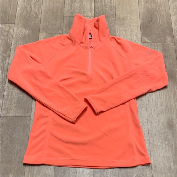 Columbia Jackets & Blazers - Womens Columbia Fleece Quarter Zip Lightweight Pullover Fleece Shirt Jacket